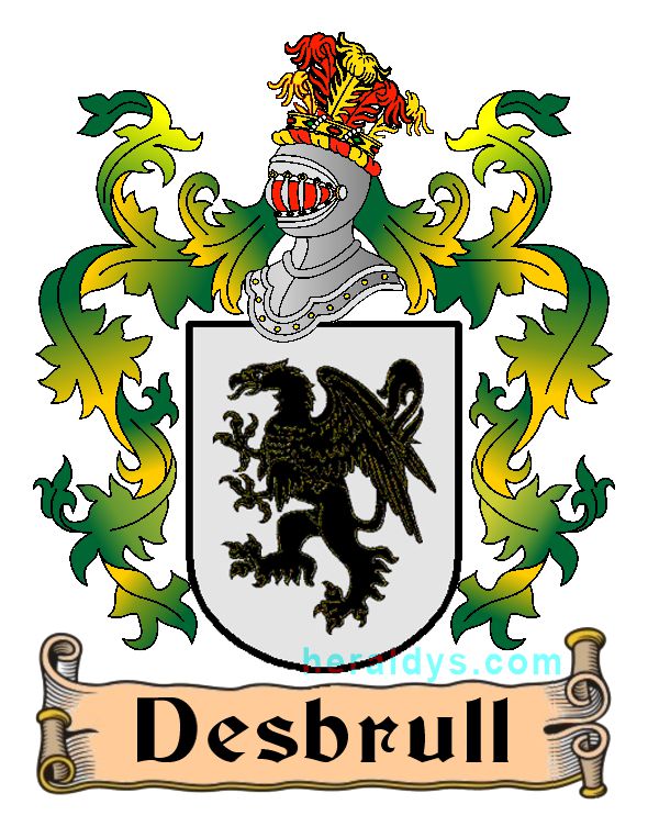 Escudo apellido Desbrull