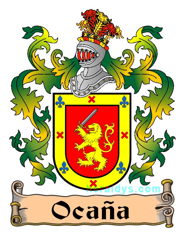 Escudo apellido Ocaña