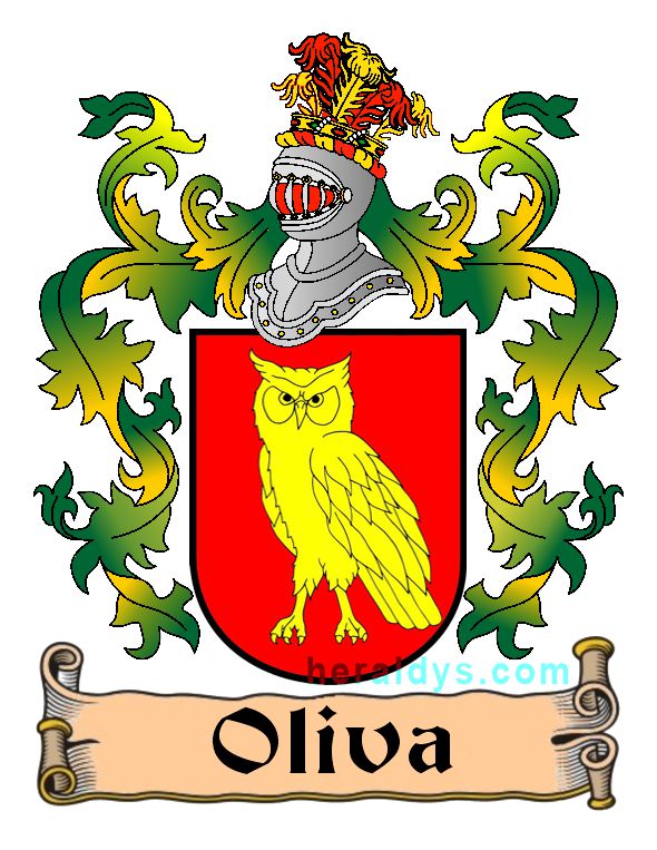 Escudo apellido Oliva Escudo apellido Oliva