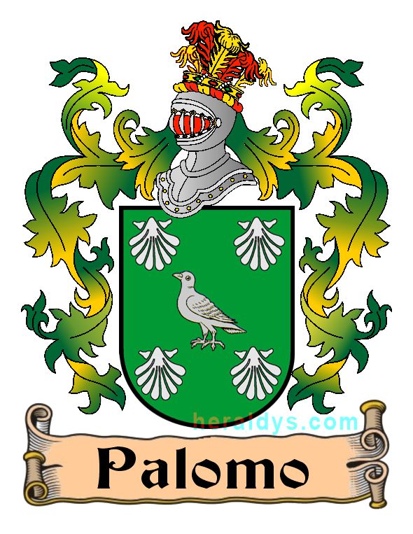 Escudo apellido Palomo