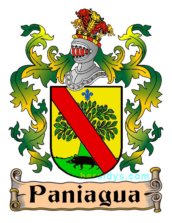 Escudo apellido Paniagua