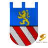 Estandarte con Escudo Apellido, sin texto